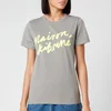 Maison Kitsuné Women's T-Shirt Handwriting - Dark Grey - Image 1