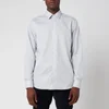 Canali Men's Cotton Impeccable Slim Fit Shirt - Light Grey - Image 1