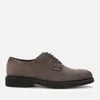 Canali Men's Suede Lace-up Crepe Sole Derby Shoes - Grey - Image 1