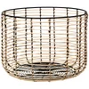 Broste Copenhagen Iron & Cane Basket - Large - Image 1