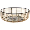 Broste Copenhagen Iron & Cane Basket - Medium - Image 1