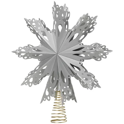 Broste Copenhagen Star Tree Topper - Silver