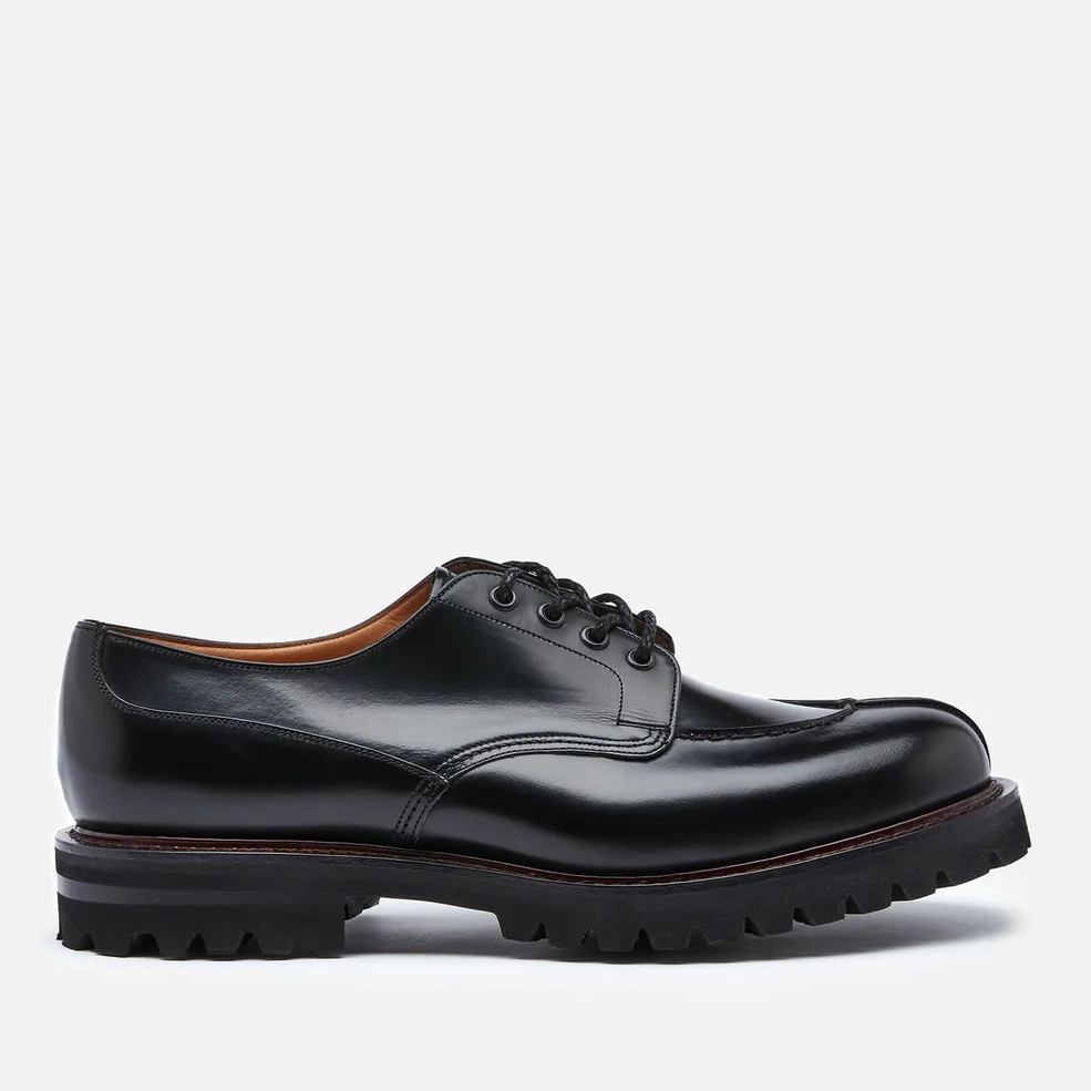 Church's Men's Edgerton Leather Apron Toe Derby Shoes - Black Image 1