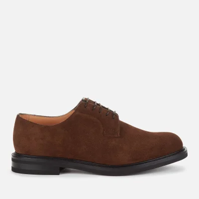 Church's Men's Shannon LW Suede Derby Shoes - Sigar
