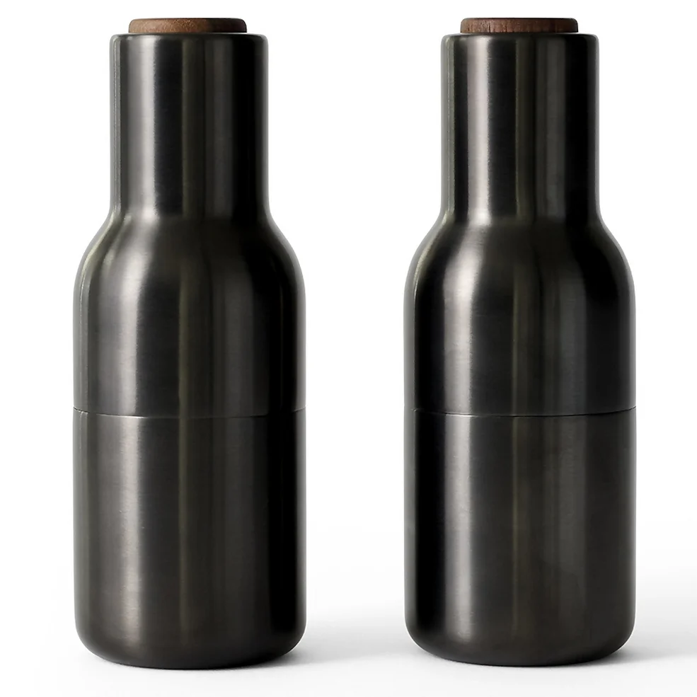 Audo Bottle Grinder - Bronzed Brass - Set of 2 Image 1