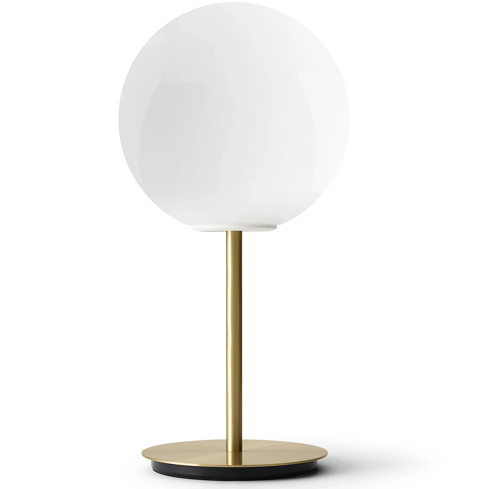 Audo Shiny Opal Table Lamp - Brushed Brass Image 1