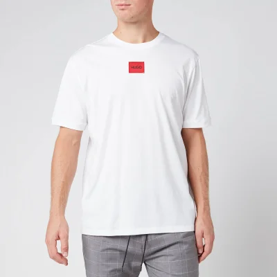 HUGO Men's Diragolino Box Logo T-Shirt - White