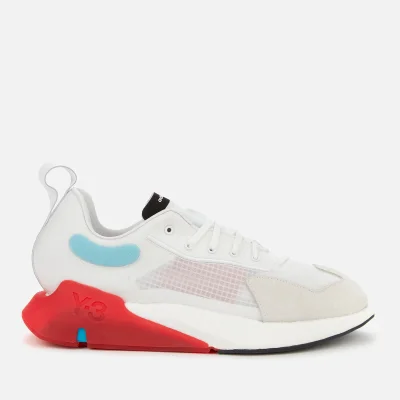Y-3 Men's Orisan Trainers - White/Red/Sigcya