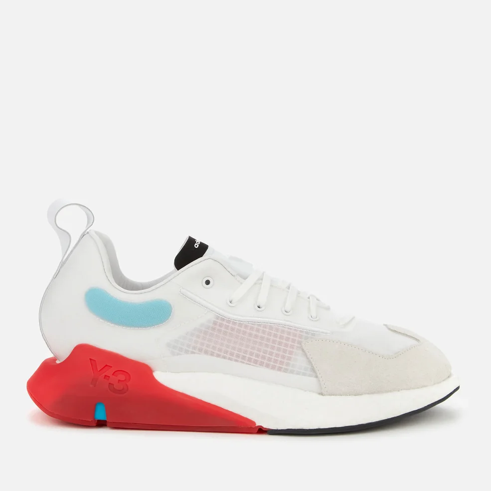 Y-3 Men's Orisan Trainers - White/Red/Sigcya Image 1