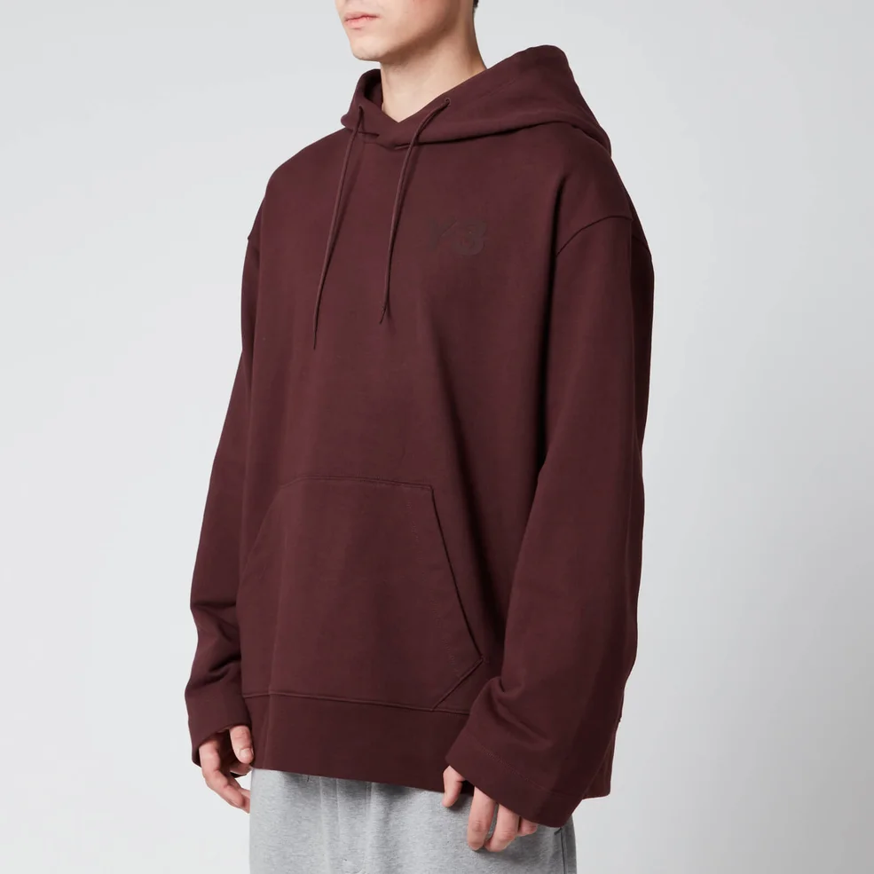 Y-3 Men's Classic Chest Logo Hoodie - Red Image 1