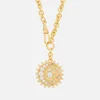 Vivienne Westwood Women's Dorina Medal Pendant - Gold White - Image 1