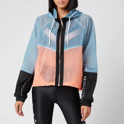 P.E Nation Women's Aerial Drop Jacket - Forget me not