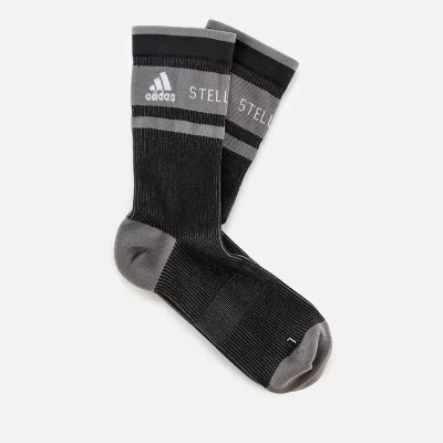 adidas by Stella McCartney Women's Crew Socks - Black/Ash/White