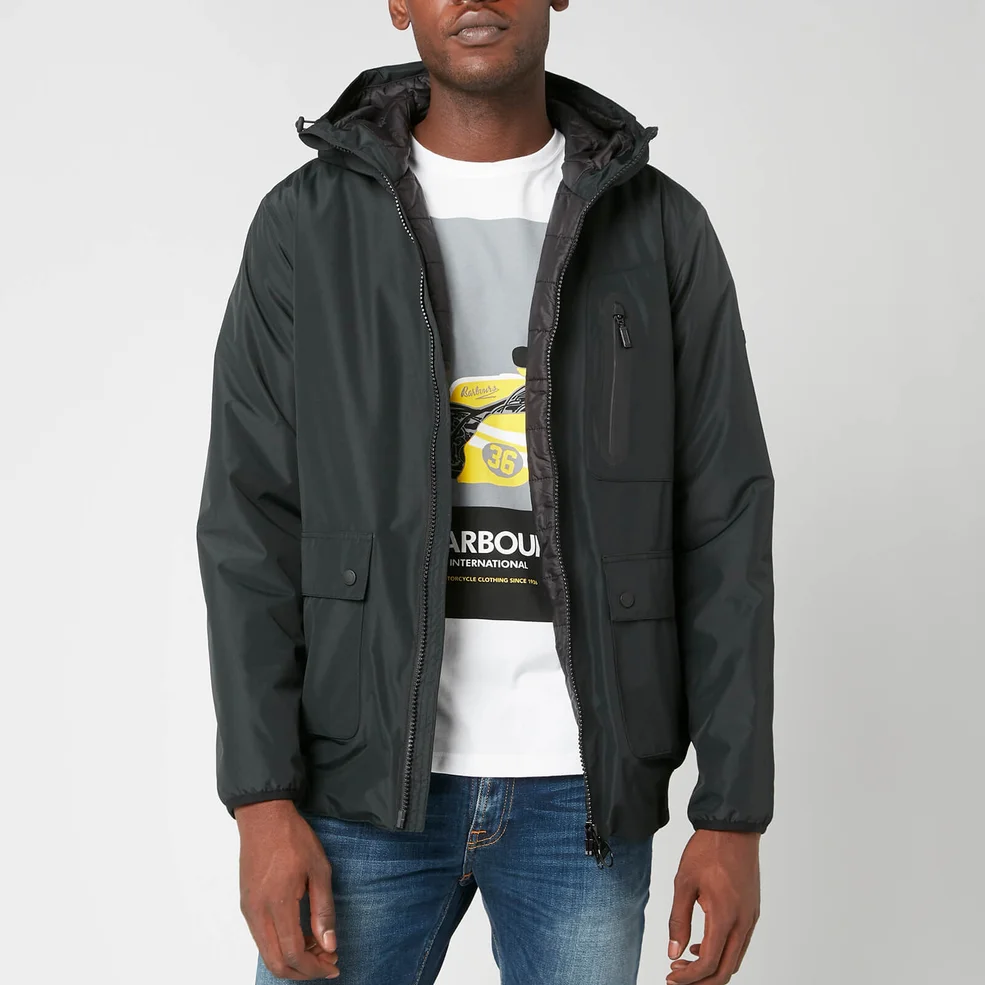 Barbour International Men's Lane Jacket - Black Image 1
