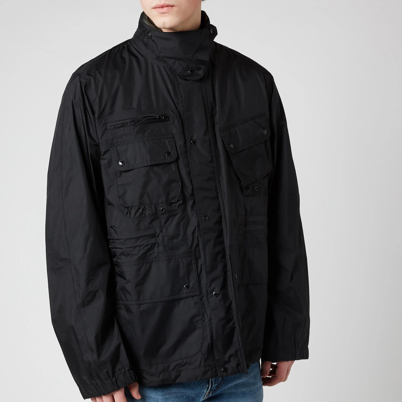 Barbour International Men's Motor Shirt Jacket - Black Image 1