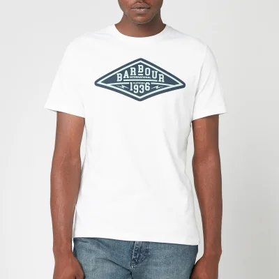 Barbour International Men's Compressor T-Shirt - White