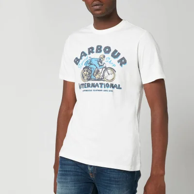 Barbour International Men's Device T-Shirt - Light Grey