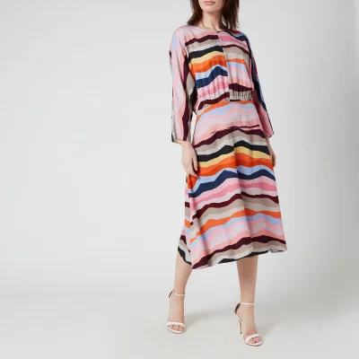 PS Paul Smith Women's Printed Stripe Dress - Multi