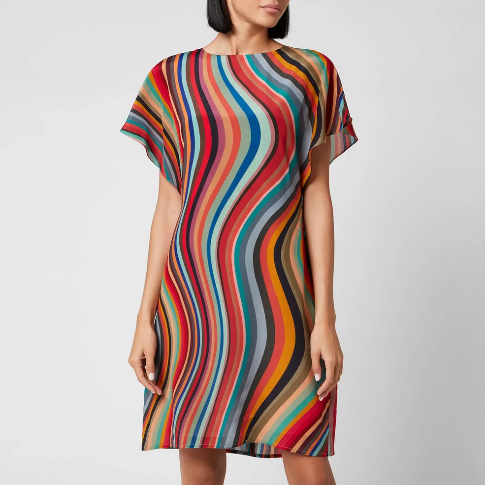 PS Paul Smith Women's Multi Stripe Dress - Multi Image 1