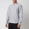 Maison Kitsuné Men's Tricolor Fox Patch Classic Shirt - Grey - Image 1