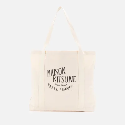 Maison Kitsuné Men's Palais Royal Shopping Bag - Ecru