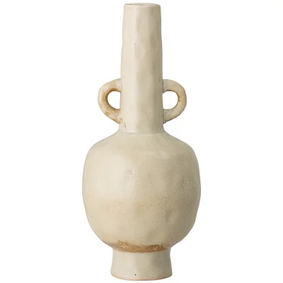 Bloomingville Tall Stoneware Vase - Natural