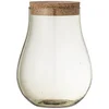 Bloomingville Recycled Glass Casie Jar - Small - Brown - Image 1
