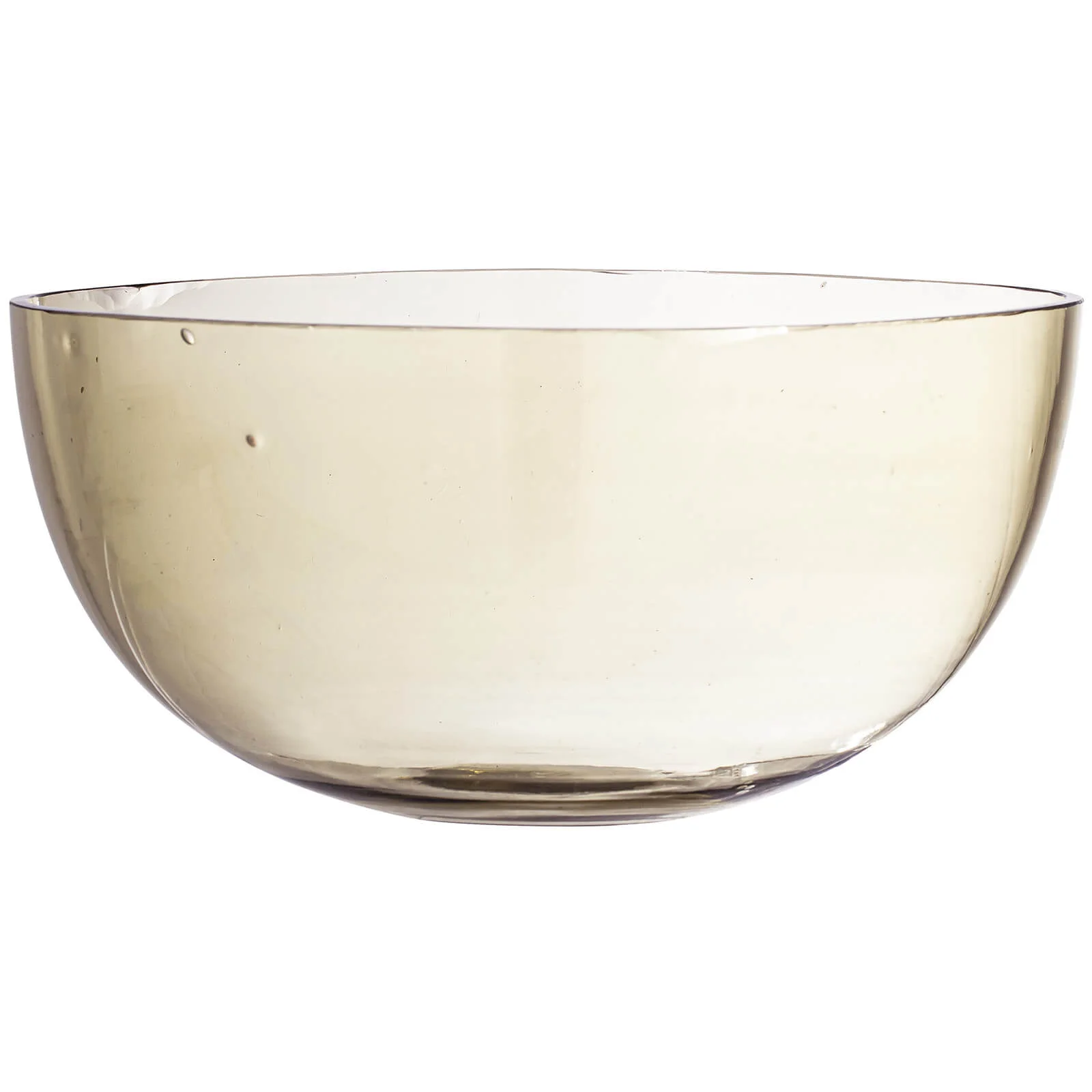 Bloomingville Recycled Glass Casie Bowl - Large - Brown Image 1
