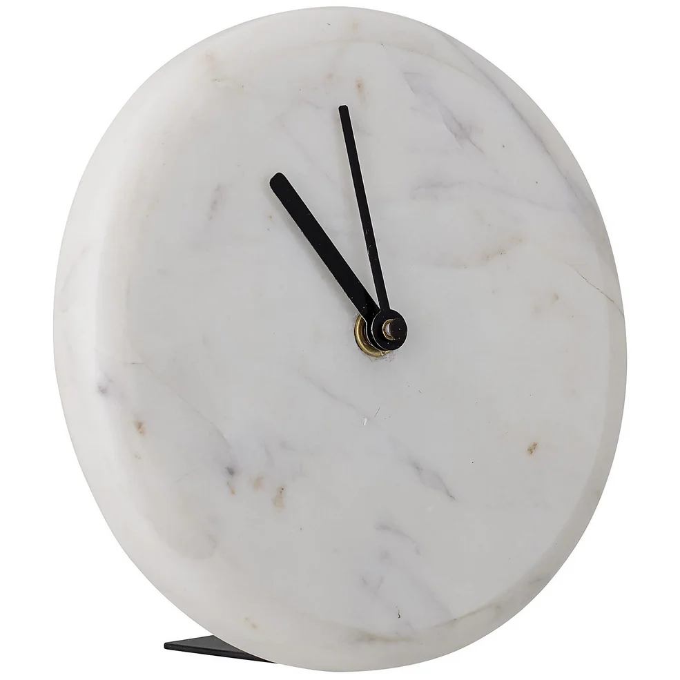 Bloomingville Marble Table Clock Image 1
