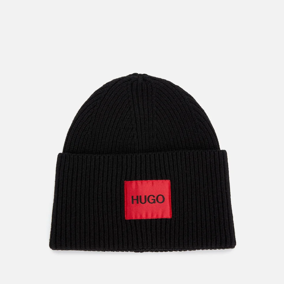 HUGO Men's Xaff 3 Hat - Black Image 1