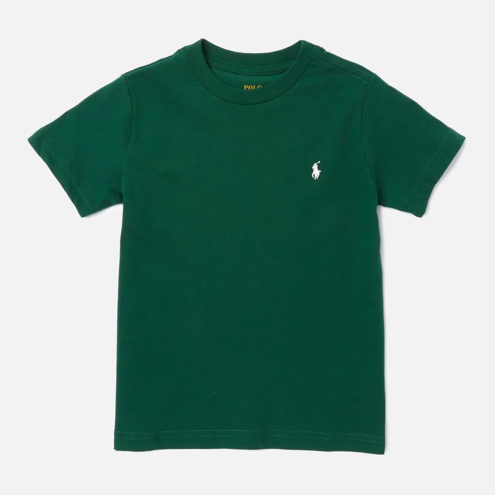Polo Ralph Lauren Boys' Short Sleeve T-Shirt - Green Image 1