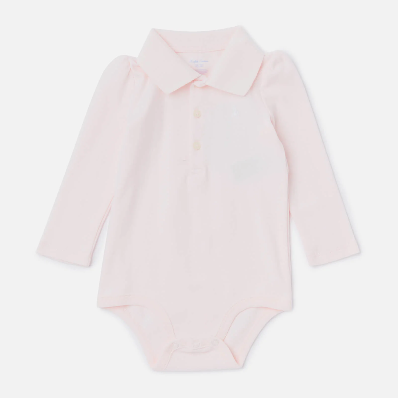 Polo Ralph Lauren Girls' Long Sleeve Vest - Pink Image 1