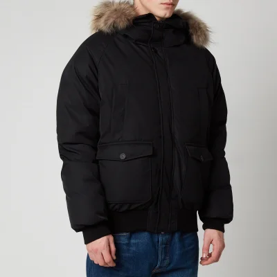 Pyrenex Men's Mistral Fur Collar Jacket - Black