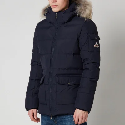Pyrenex Men's Authentic Mat Fur Collar Jacket - Amiral