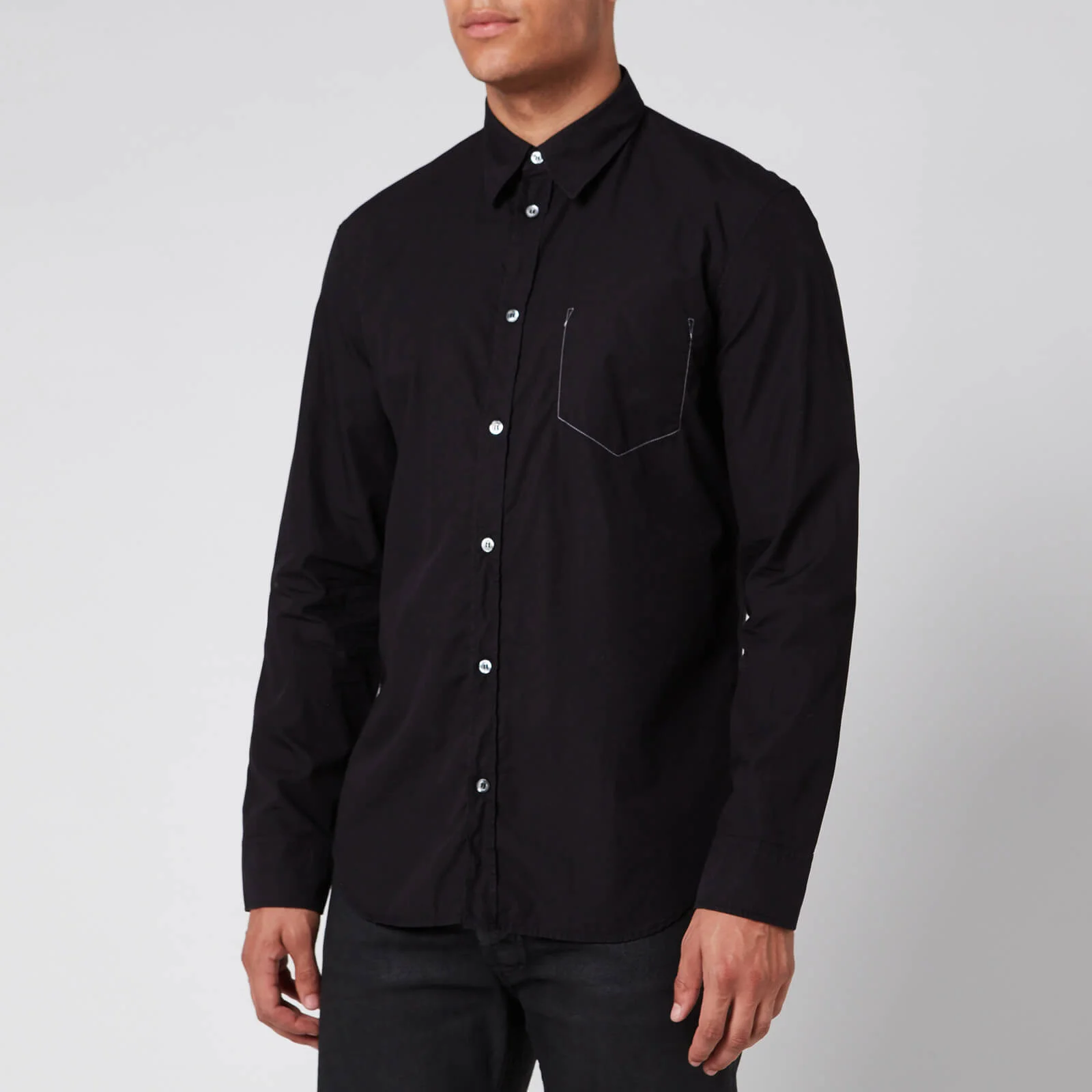 Maison Margiela Men's Garment Dye Shirt - Black Image 1