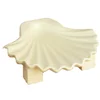 Los Objetos Decorativos Seashell Plate - Lime - Image 1
