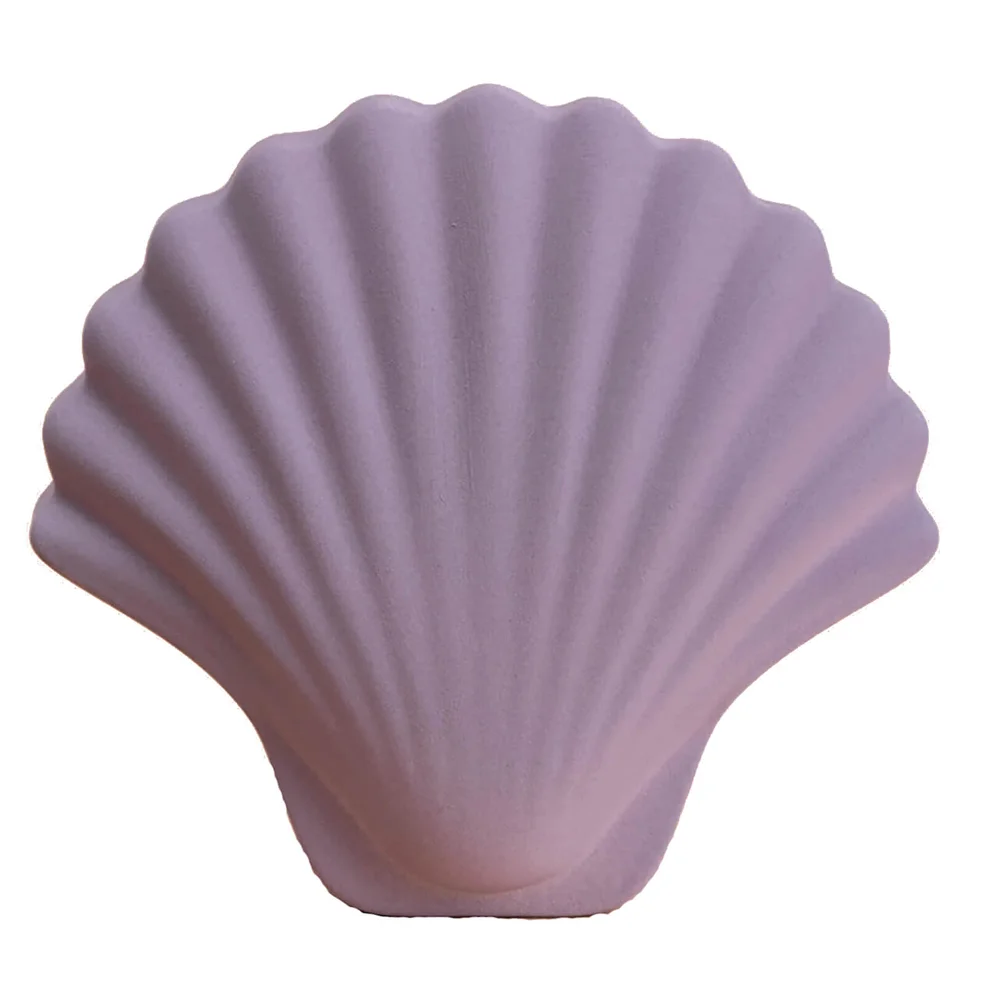 Los Objetos Decorativos Seashell Vase - Mauve Image 1