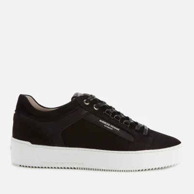 Android Homme Men's Venice Nubuck Low Top Trainers - Black
