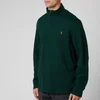Polo Ralph Lauren Men's Estate Rib Half Zip Pullover - College Green - Image 1
