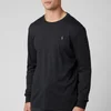 Polo Ralph Lauren Men's Custom Slim Fit Long Sleeve T-Shirt - Black Marl Heather - Image 1