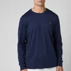 Polo Ralph Lauren Men's Custom Slim Fit Long Sleeve T-Shirt - Spring Navy Heather - Image 1