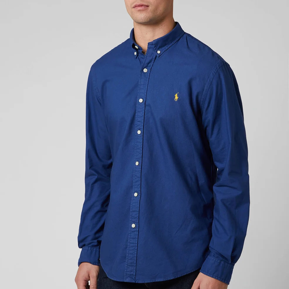 Polo Ralph Lauren Men's Oxford Sport Shirt - Annapolis Blue Image 1
