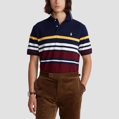 Polo Ralph Lauren Men's Short Sleeve Polo Shirt - Cruise Navy Multi