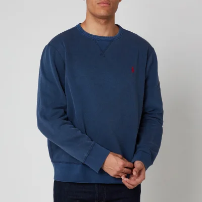 Polo Ralph Lauren Men's Garment Dyed Sweatshirt - Cruise Navy