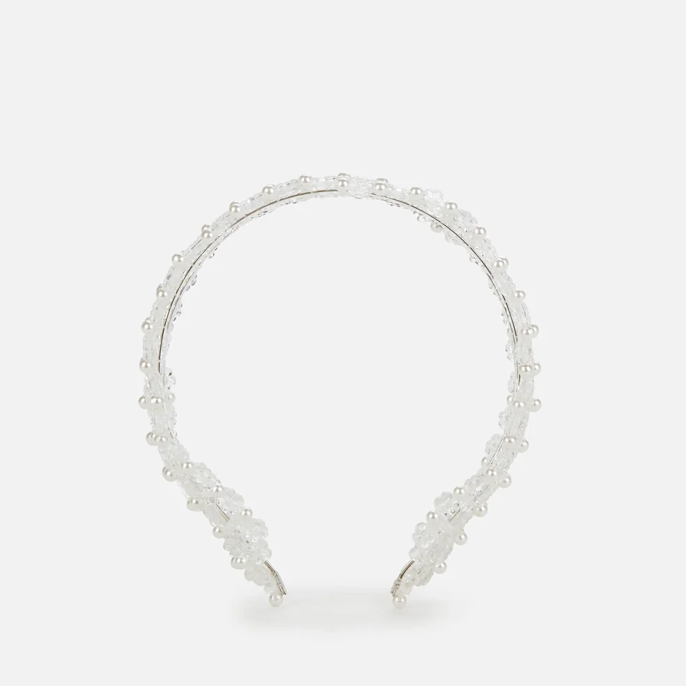 Shrimps Women's Diana Headband - Cream/Clear Image 1
