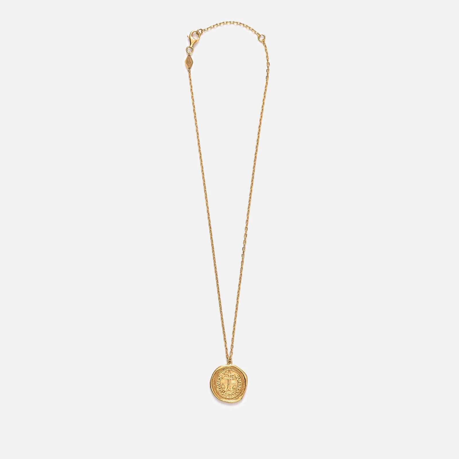 Anni Lu Women's My Anchor Necklace - Gold Image 1