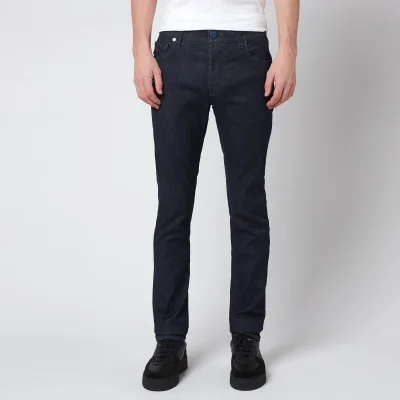 Tramarossa Men's Leonardo Slim 5 Pocket Jeans - Denim Dark Blue Stretch