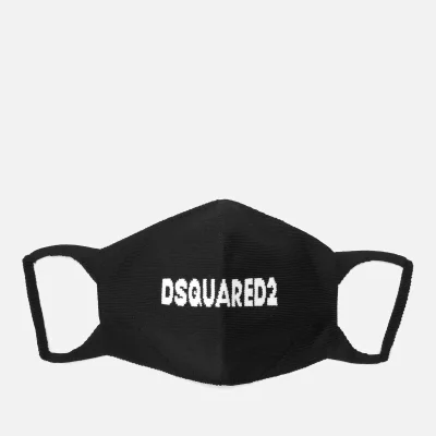 Dsquared2 Men's Logo Face Mask - Black/White