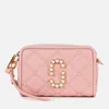 Marc Jacobs Women's The Softshot 17 Quilted Pearl Bag - Pink rose - Image 1