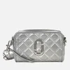 Marc Jacobs Women's The Softshot 17 Quilted Metallic Bag - Silver - Image 1